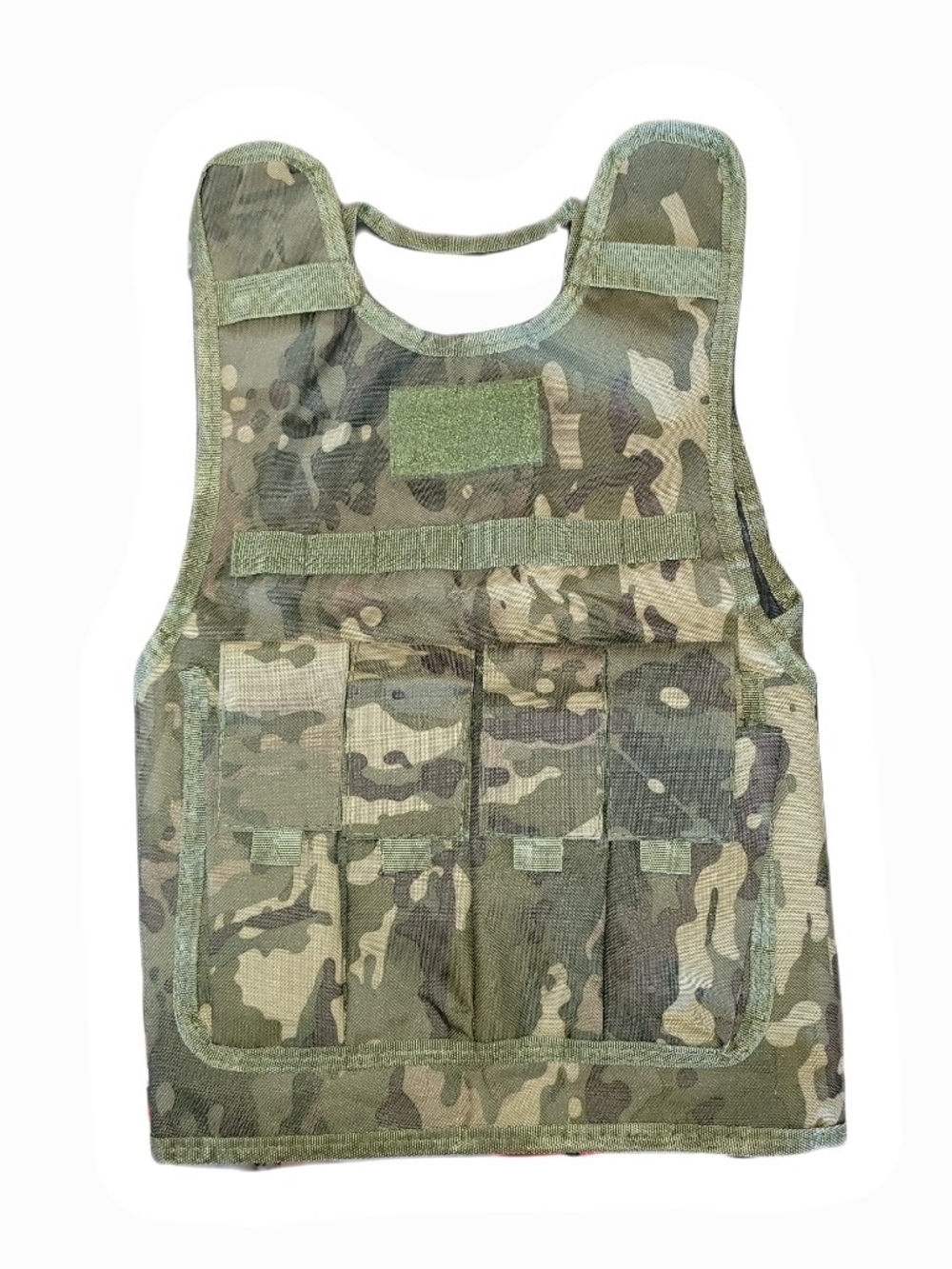 Kids Camo Tactical Vest - Green Camouflage